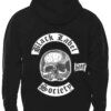 Black Label Society Doom Crew Skull Patch Biker Cotton Hoodie And Vest